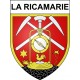 La Ricamarie 42 ville sticker blason écusson autocollant adhésif