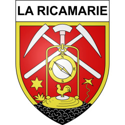 Adesivi stemma La Ricamarie adesivo