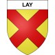 Lay Sticker wappen, gelsenkirchen, augsburg, klebender aufkleber