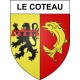 Pegatinas escudo de armas de Le Coteau adhesivo de la etiqueta engomada