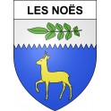 Les Noës 42 ville sticker blason écusson autocollant adhésif