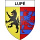 Adesivi stemma Lupé adesivo