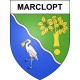Marclopt 42 ville sticker blason écusson autocollant adhésif