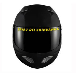 Autocollant sticker Tribu Dei Chihuahua pour casque de moto