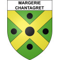 Adesivi stemma Margerie-Chantagret adesivo