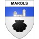 Marols 42 ville sticker blason écusson autocollant adhésif