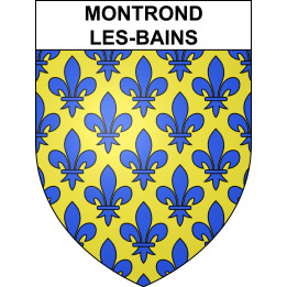 Stickers coat of arms Montrond-les-Bains adhesive sticker
