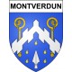 Adesivi stemma Montverdun adesivo