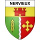 Nervieux 42 ville sticker blason écusson autocollant adhésif