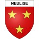 Pegatinas escudo de armas de Neulise adhesivo de la etiqueta engomada