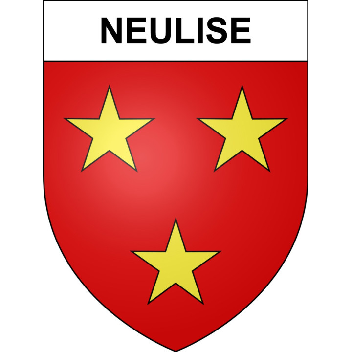 Neulise Sticker wappen, gelsenkirchen, augsburg, klebender aufkleber