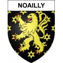 Pegatinas escudo de armas de Noailly adhesivo de la etiqueta engomada