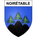 Noirétable 42 ville sticker blason écusson autocollant adhésif