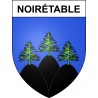 Noirétable Sticker wappen, gelsenkirchen, augsburg, klebender aufkleber
