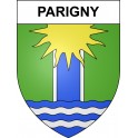 Parigny 42 ville sticker blason écusson autocollant adhésif