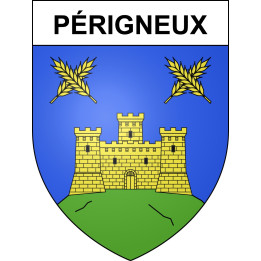 Stickers coat of arms Périgneux adhesive sticker