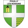 Adesivi stemma Pouilly-les-Nonains adesivo