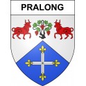 Adesivi stemma Pralong adesivo