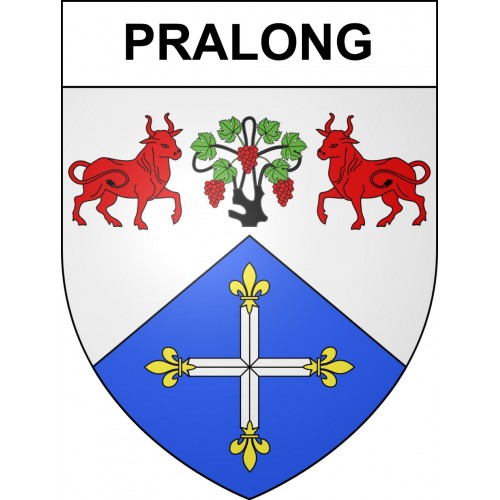 Pralong Sticker wappen, gelsenkirchen, augsburg, klebender aufkleber