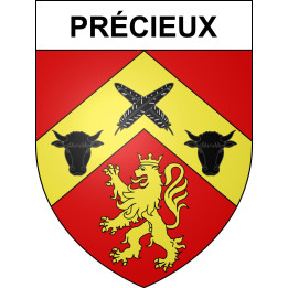 Stickers coat of arms Précieux adhesive sticker