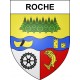 Roche 42 ville sticker blason écusson autocollant adhésif