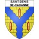 Saint-Denis-de-Cabanne Sticker wappen, gelsenkirchen, augsburg, klebender aufkleber