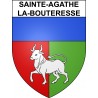 Adesivi stemma Sainte-Agathe-la-Bouteresse adesivo