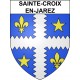 Stickers coat of arms Sainte-Croix-en-Jarez adhesive sticker