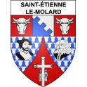 Adesivi stemma Saint-Étienne-le-Molard adesivo