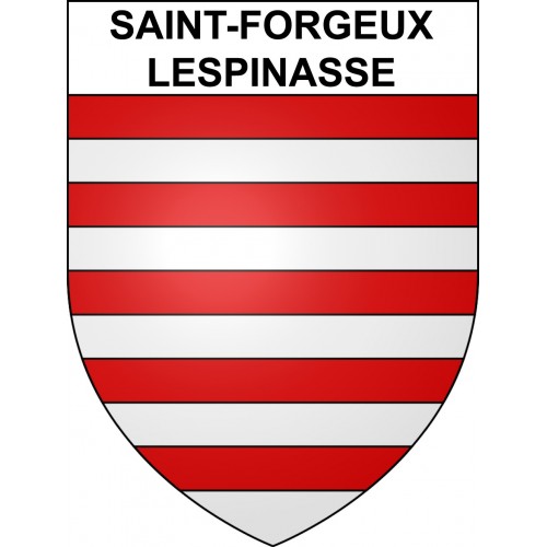 Adesivi stemma Saint-Forgeux-Lespinasse adesivo