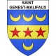 Saint-Genest-Malifaux 42 ville sticker blason écusson autocollant adhésif