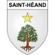 Saint-Héand 42 ville sticker blason écusson autocollant adhésif