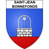 Saint-Jean-Bonnefonds Sticker wappen, gelsenkirchen, augsburg, klebender aufkleber