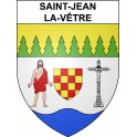 Saint-Jean-la-Vêtre 42 ville sticker blason écusson autocollant adhésif