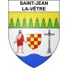 Pegatinas escudo de armas de Saint-Jean-la-Vêtre adhesivo de la etiqueta engomada