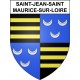 Saint-Jean-Saint-Maurice-sur-Loire 42 ville sticker blason écusson autocollant adhésif