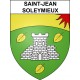 Saint-Jean-Soleymieux 42 ville sticker blason écusson autocollant adhésif