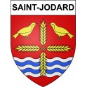 Stickers coat of arms Saint-Jodard adhesive sticker
