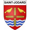 Saint-Jodard 42 ville sticker blason écusson autocollant adhésif