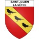 Saint-Julien-la-Vêtre 42 ville sticker blason écusson autocollant adhésif