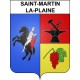 Stickers coat of arms Saint-Martin-la-Plaine adhesive sticker