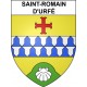 Saint-Romain-d'Urfé Sticker wappen, gelsenkirchen, augsburg, klebender aufkleber