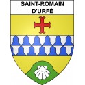 Saint-Romain-d'Urfé 42 ville sticker blason écusson autocollant adhésif