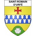 Saint-Romain-d'Urfé Sticker wappen, gelsenkirchen, augsburg, klebender aufkleber