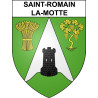 Adesivi stemma Saint-Romain-la-Motte adesivo