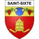 Saint-Sixte 42 ville sticker blason écusson autocollant adhésif