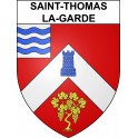 Adesivi stemma Saint-Thomas-la-Garde adesivo