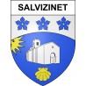 Adesivi stemma Salvizinet adesivo
