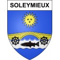 Stickers coat of arms Soleymieux adhesive sticker