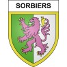 Adesivi stemma Sorbiers adesivo